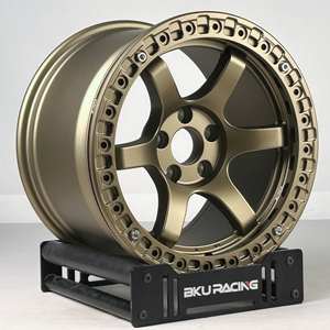 Jantes Beadlock KW 5x120.65 Drag 17 18 19 pouces Roues noires en alliage d'aluminium forgé sur mesure pour <span class=keywords><strong>Corvette</strong></span> C4 <span class=keywords><strong>C5</strong></span> C6 C7 C8 <span class=keywords><strong>Z06</strong></span> - Product Image 4