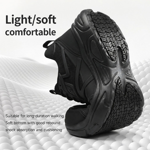 <span class=keywords><strong>Scarpe</strong></span> <span class=keywords><strong>Antinfortunistiche</strong></span> GUYISA per Uomo e <span class=keywords><strong>Donna</strong></span>, Antiscivolo SRC, <span class=keywords><strong>Comode</strong></span> <span class=keywords><strong>Scarpe</strong></span> da Lavoro per Cucina, Chef, Uso Ospedaliero, Nere, Resistenti allo Sporco - Product Image 3