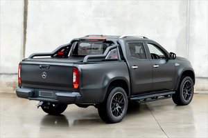 Cubierta de Tonneau de rodillo eléctrico <span class=keywords><strong>Mercedes</strong></span> Clase X, tapa de cama de camión retráctil automática, función de bloqueo, obturador de aluminio negro mate - Product Image 3