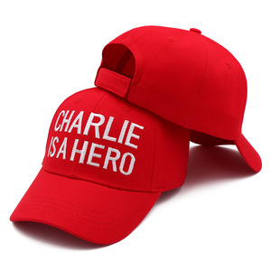 Casquette de baseball originale Charlie Is A <span class=keywords><strong>Hero</strong></span>, profil bas, couleur rouge, structure réglable - Product Image 5