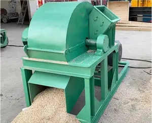 Sawdust crusher Multifunctional electric wood sawdust machine Fully automatic commercial scraps pulverizer Wood Crusher Machine