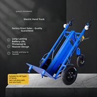 Chariot à main électrique, chariot à deux roues motorisé, chariot à moteur, chariot pour matériaux de construction, carrelage, ciment