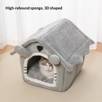 Nouvelle Niche Extérieure Universelle pour Chat, Modèle Villa, Intégrale et Amovible, Lavable, Toutes Saisons, Cage pour Animaux de Compagnie, Petite Maison, Fournitures pour Animaux, Vente en Gros