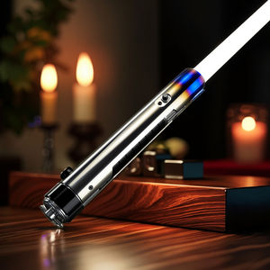 ดาบไลท์เซเบอร์ของออบีวัน สตาร์วอร์ส รุ่นขายดีที่สุด ด้ามโลหะ ใบมีดสำหรับการดวลหนัก ปรับเปลี่ยนสีได้ไม่จำกัด ของเล่นมีไฟ - Product Image 2