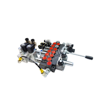 1 bobine de commande à distance hydraulique monobloc Zt-L12 à 2 voies pour chariot élévateur, vanne de commande directionnelle à débit de 45 L/M