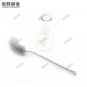 Spazzola per la pulizia del tubo portatile più sottile della bottiglia di acqua spazzola per Decanter del vino spazzola per bottiglie di filo metallico - Product Image 4