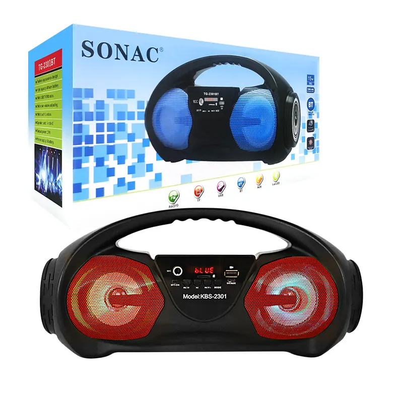 SONAC TG-2301BT Minilautsprecher mit Mikrofon Afrika