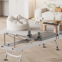 BOYA PR-01 Lit de Pilates portable et réglable, durable, pliable avec roues, léger, écologique, couleur et logo personnalisables