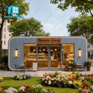 บ้านพักแคปซูลเคลื่อนที่ทันสมัย โรงแรมแบบพกพา บ้านตู้คอนเทนเนอร์ ที่พักกลางแจ้ง บ้านพักเคลื่อนที่สำหรับการเดินทาง - Product Image 3