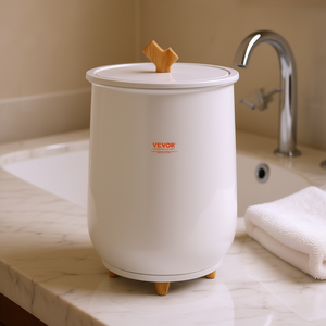 Calentador de Toallas Vevor, Cubo Metálico de 20L, Apagado Automático, para Spa, Hogar, Encimera o Suelo, Color Gris - Product Image 2