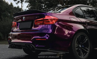 Film teinté à vente chaude, non jaunissant, noir brillant, violet charme, film TPU PPF pour voiture, qualité américaine, Lux Plus PPF, film de protection de peinture