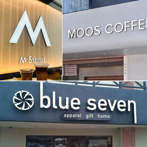 ป้ายไฟ LED ติดประตูหน้าร้านกลางแจ้งป้ายธุรกิจและโลโก้สั่งทำได้ - Product Image 3