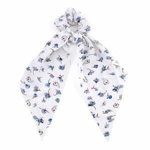 Oferta Especial: Lazos para el Cabello de Satén de Seda, Estilo Vintage, Color Puro, con Lazo y Cinta Larga para Mujer - Product Image 1