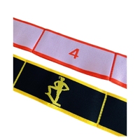 Ensemble de bandes de résistance pour yoga de haute qualité et durables, avec couleur personnalisée, pour l'entraînement de résistance, d'étirement et de renforcement musculaire (50 lb)