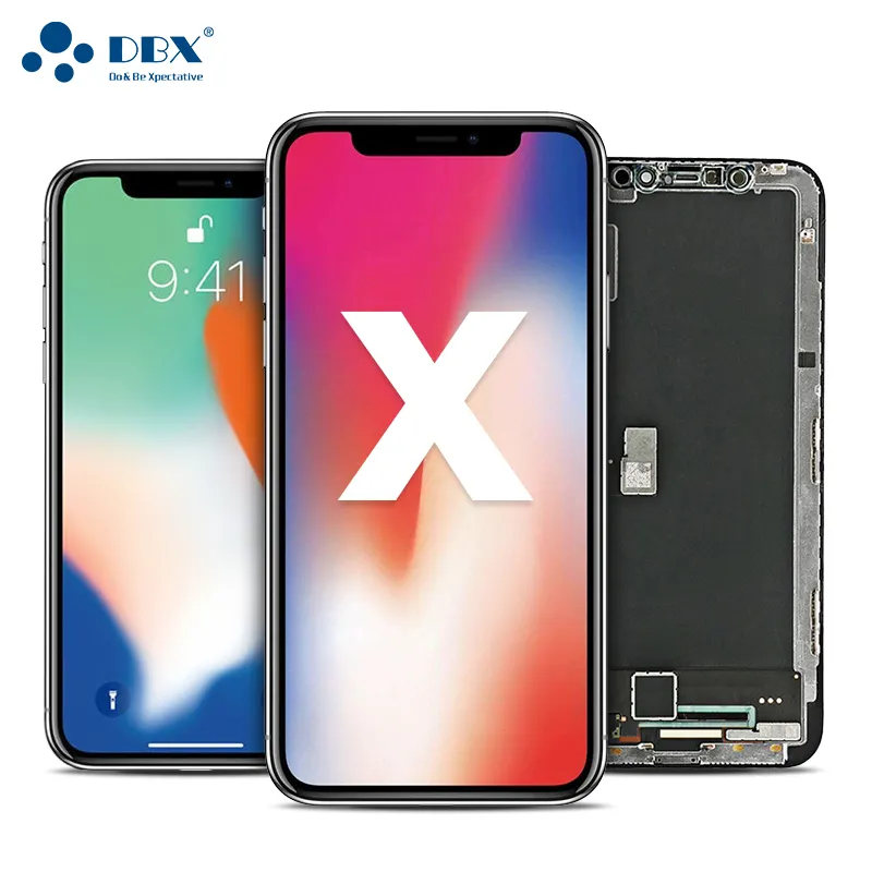 מסך תחליפים עבור iphone x נייד טלפון מסך מגע lcd תצוגת x סיטונאי החלפה עבור iphone x