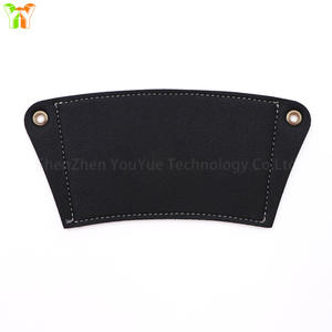 夏季简约便携杯套载体聚氨酯皮革咖啡杯套商务促销礼品 - Product Image 3