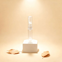 Flacon de crème pour les yeux sous vide à bec de canard portable de 5 ml, 10 ml, 15 ml pour le voyage et le remplissage