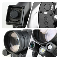 Projecteur de recherche commercial étanche 12V 24V DC pour véhicule et bateau, connecté à la batterie, pour avertissement maritime côtier, 7652000cd 5500m