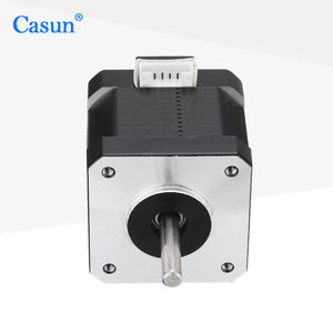 Motor paso a paso híbrido lineal de 42 mm con eje doble, sin captura, de baja velocidad, certificado ROHS, <span class=keywords><strong>NEMA</strong></span> <span class=keywords><strong>17</strong></span>, 3.75V 1.5A - Product Image 3