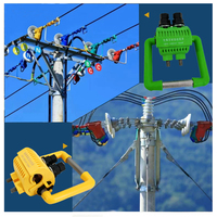 Connecteur à pince étanche IP65 en laiton décapé, bornes de connexion 240V, modèle isolé perforé pour mise à la terre