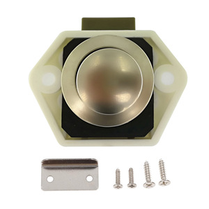 Modern <b>Small</b>-Sized Plastic Furniture Lock for Camper Van <b>Cabinets</b> Keyless Entry Durable Easy Installation-Hotels Schools - Product Image 2