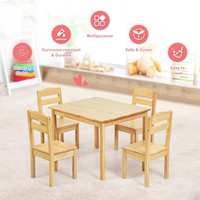 Ensembles de table et de chaises en bois Montessori pour crèche, mobilier de garderie, design de salle de classe préscolaire, rangements pour jouets de maternelle