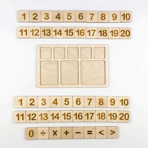 Children Addition and Subtraction Learning Back to School Home Educational Resources <b>Wooden</b> Math Manipulative - Product Image 3
