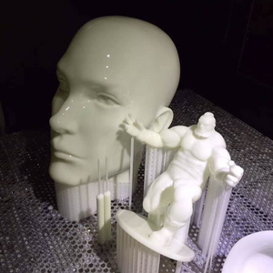 Oem 3d Printing Resin Customized <b>Vacuum</b> Casting Art <b>Hand</b> Model Prototype Stl File Sla Plastic 3d Printing Service Sculpture - Product Image 4