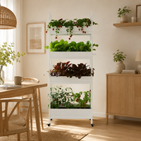 Sistem Rak Penyimpanan Modular yang Dapat Disesuaikan untuk Kantor Rumah dengan Perakitan DIY yang Mudah, Desain Hemat Ruang Multi-Lapisan