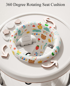 Modes de saut à bascule 4 en 1 Premium Andadores Para Bebes Trotteur pour bébé avec roues verrouillables à 360 ° - Product Image 4