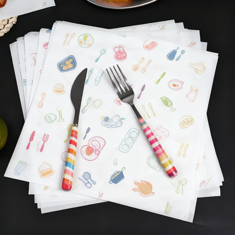 Restaurant Colorful DesignFood Grade Sheets Custom