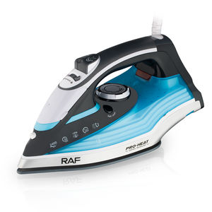 Plancha de Vapor de Mano RAF Potente de 2400W con Suela de Cerámica de Alta Calidad y Pantalla LED para Ropa del Hogar - Product Image 1