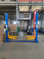 Elevador de Autos de Dos Postes de 4 Toneladas, Elevador Hidráulico de Doble Columna para Autos, 7000/9000/10000/12000 Libras, Certificación CE, para Reparación Automotriz