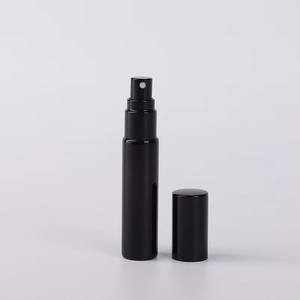 New Design 10ml Unique Cosmetic Silver Gold Round <b>Glass</b> <b>Bottle</b> Package <b>With</b> Screw <b>Lid</b> - Product Image 2