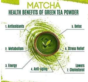 Thé vert matcha biologique de qualité cérémonielle certifié AAAAAA, poudre de matcha pure, amincissant, sachet individuel, emballage de thé santé - Product Image 6