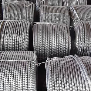 Câbles en acier galvanisé structurels de 8 mm 6X24+7FC pour applications de ponts - Product Image 2