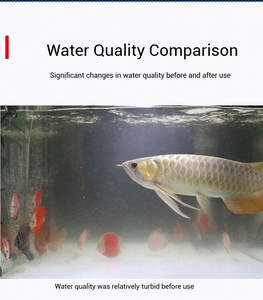 Coton de filtre de réservoir de poissons pour le puisard d'<span class=keywords><strong>aquarium</strong></span> et les filtres d'éponge idéaux pour les systèmes d'écrevisses et d'aquaculture - Product Image 6