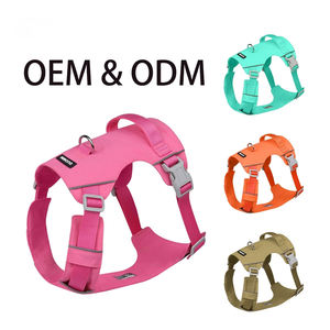 <span class=keywords><strong>Harness</strong></span> Anjing Desain Ringan dan Bernapas, Tahan Lama, untuk Tarik, Dilengkapi Tali Anjing - Product Image 2