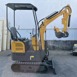 Miniexcavadora de 1 Tonelada en Oferta, con Calefacción en la Cabina para Operación en Invierno, Garantía de un Año - Product Image 1
