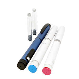 Individually Packed 3ml Sterile Glass Cartridge Water Resistant Aluminum Lid Rubber Seal Empty <b>Refill</b> Bottle for Beauty <b>Pen</b> - Product Image 1