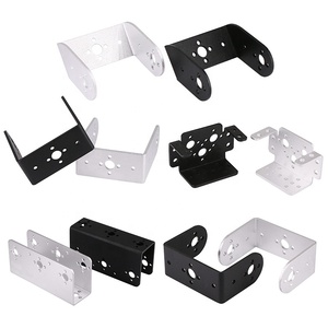 Đa chức năng Cánh tay robot <span class=keywords><strong>servo</strong></span> MG995 <span class=keywords><strong>mg996r</strong></span> ds3218 ds3225 <span class=keywords><strong>RC</strong></span> servos U gắn khung cho DIY Robot Phụ Kiện Bộ phận - Product Image 1