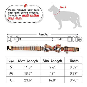 Collare Regolabile per Cani in Morbido Velluto con Papillon e Fibbia Metallica di Sicurezza a Sgancio Rapido, Elegante Accessorio per Cani Maschi e Femmine - Product Image 6