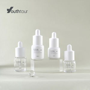 Nuovo Design <span class=keywords><strong>UDR</strong></span>: Flacone Contagocce Rotondo in PET Personalizzato 30ml/50ml, Confezione Cosmetica per Cura della Pelle, Contenitore Vuoto per Siero - Product Image 5