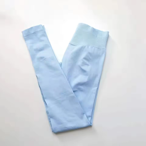 เลกกิ้งใหม่ไร้ตะเข็บ กางเกงโยคะสำหรับออกกำลังกายสำหรับผู้หญิง ชุดออกกำลังกายกระชับสัดส่วน ควบคุมหน้าท้อง เลกกิ้งฟิตเนสสำหรับเข้ายิม - Product Image 6