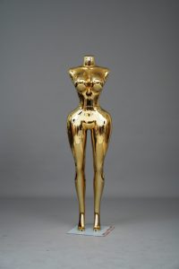 Mannequins gonflables en gros, dorés et noirs, en plastique ABS, grande taille, courbes féminines, modèles BBL, pour boutique de vêtements et soutiens-<span class=keywords><strong>gorge</strong></span> de grande taille - Product Image 6