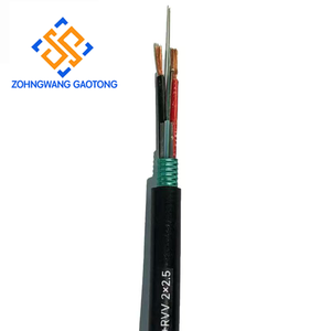 <span class=keywords><strong>สาย</strong></span><span class=keywords><strong>ไฟ</strong></span>ไฮบริดหุ้มเกราะลวดเหล็ก GYTS | <span class=keywords><strong>สาย</strong></span><span class=keywords><strong>ไฟ</strong></span>เบอร์ออปติก + RVV กำลัง<span class=keywords><strong>2x2</strong></span>.5mm ² | สำหรับการเพิ่มขึ้นตามแนวตั้งและการติดตั้งทางอากาศ - Product Image 1