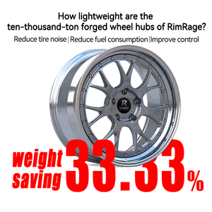 ล้ออัลลอยด์ฟอร์จแบบ 2 ชิ้น รุ่น Custom LM-R ขนาด 18 19 20 นิ้ว 5x120 5x112 สำหรับ BMW M3 M4 Audi RS5 Porsche Tesla Mustang 5x114.3 - Product Image 2