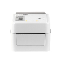 Imprimante d'étiquettes thermiques adhésives Machine d'impression d'autocollants de codes à barres Imprimante d'étiquettes d'expédition de 4 pouces