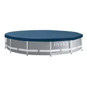 28030 Intex Zwembad Bovengronds Pvc Zwembad Afdekking 305Cm 10 "Diameter Ronde Zwembadafdekking