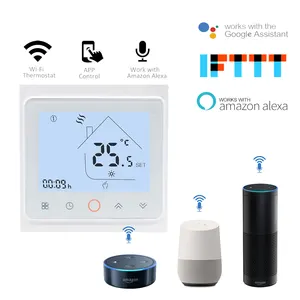 WiFi intelligente Fan Coil Termostato Per Aria Condizionata in Sistemi di riscaldamento a pavimento